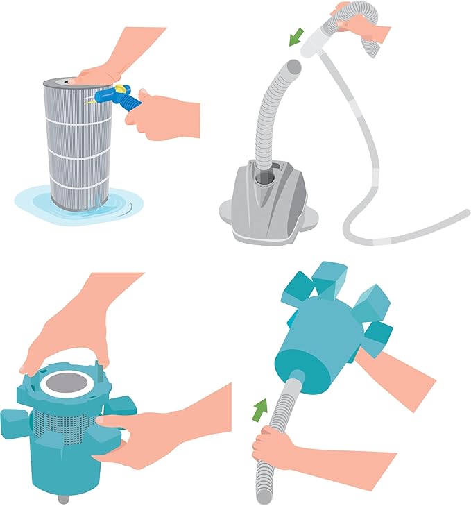 Xtreme- The Automatic Pool Surface Cleaner - Clarifier Pool Skimmer - Suction Skimmer for Pools