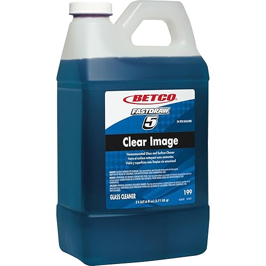 Betco, BET1994700EA, Clear Image Concentrated Glass Cleaner, 1 Each, Blue (1994700EA)