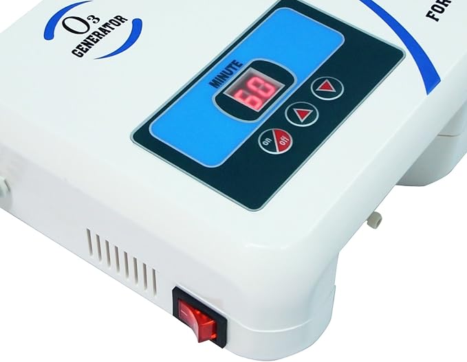 Ozone Generator 500mG/hr Industrial O3 Air Purifier Deodorize, High Capacity Ozone Machine Odor Removal with Air Dryer/Timer/Adjustable Output, Air Quality Purifier