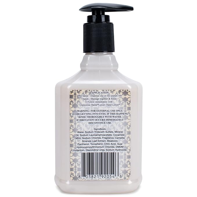 Tyler Glamorous Luxury 8 ounce Hand Soap Wash Pack of 2, High Maintenance
