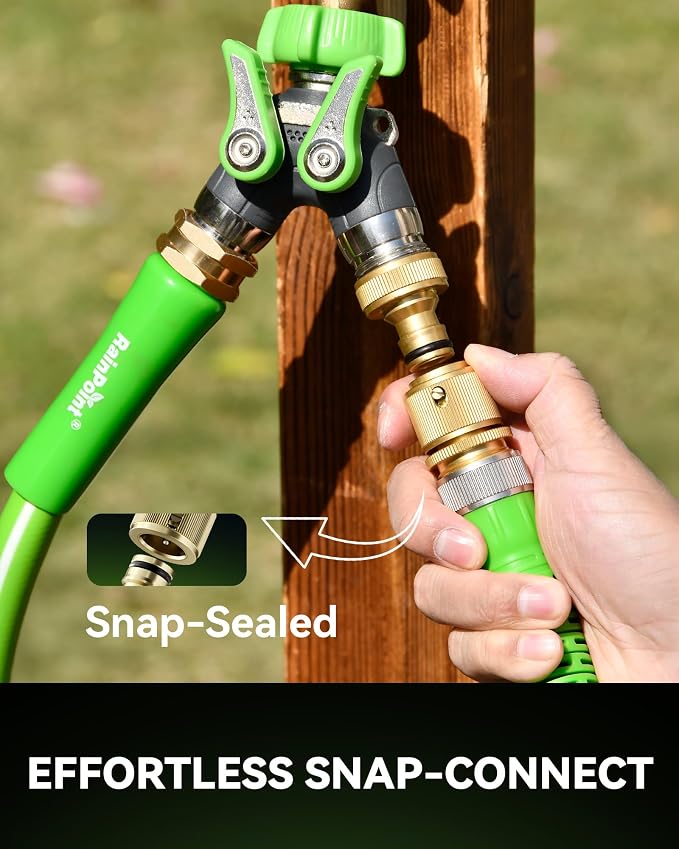 RAINPOINT Hose Sprayer Nozzle Heavy Duty, Quick Connect Hose Fittings