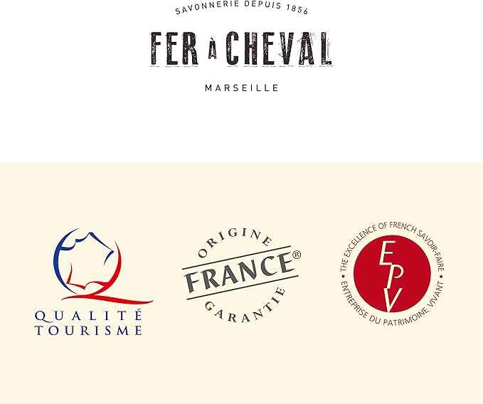Fer à Cheval Versatile Marseille All-Purpose Spray Cleaner - Natural Provençal Olive Scent, Allergen-Free, 99% Natural Ingredients, 500 ml/16.9 fl oz (2-Pack)