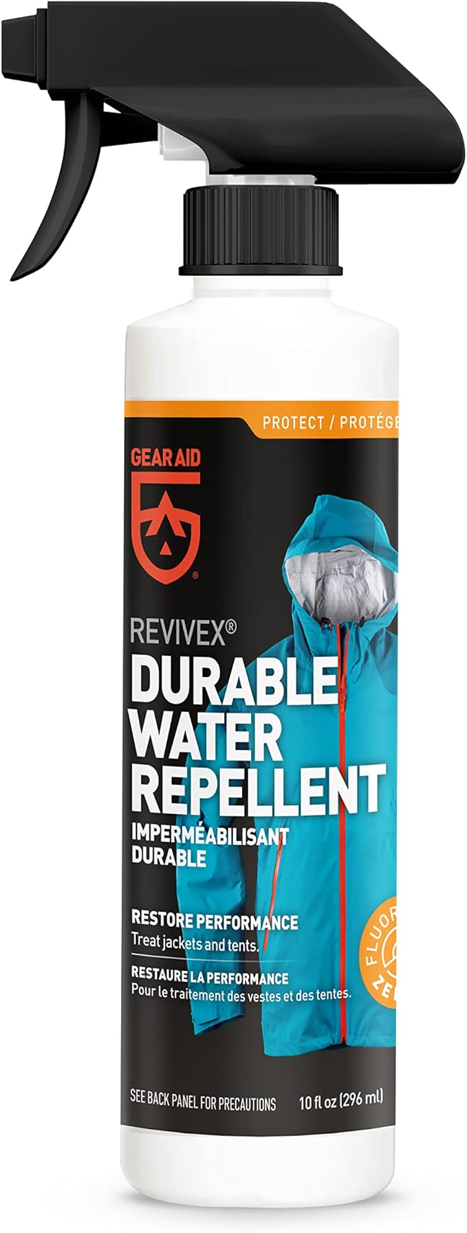 GEAR AID Outerwear Care Kit with Revivex Pro Cleaner and Revivex Durable Water Repellent Spray, 10 oz