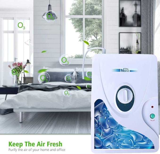 Ozone Generator Air Purifier Ozone Output 600mg/h white