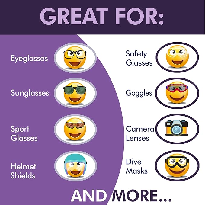 ClearView Alcohol-Free Lens Cleaner – 1 Gallon Refill for Eyeglasses, Screens, Phones, Tablets & Camera Lenses – Streak-Free, Anti-Static Formula – Made in USA