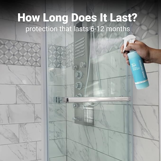 Big Planet Home Ceramic Spray Coating Kit - Seals, Shines & Protects Against Stains - For Stainless Steel, Kitchen & Bath, Appliances, Countertops, Glass, Sinks, Tile