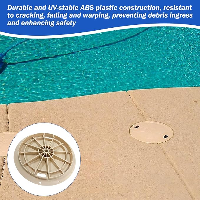 SPX1070C10 Swimming Pool Skimmer Deck Cover, Compatible with Hayward Automatic Skimmer