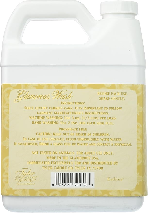 Tyler Glamour Wash Laundry Detergent 32 Oz Kathina