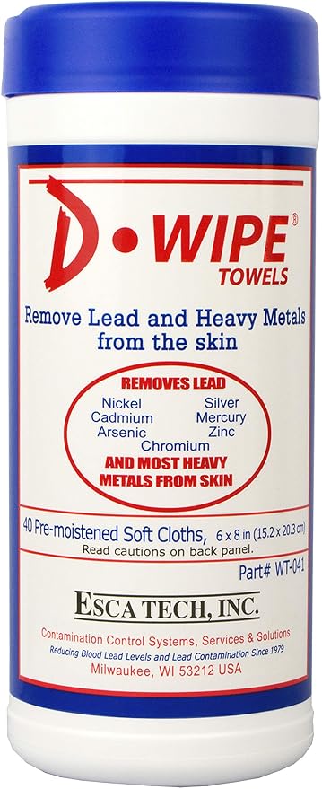 Hand Cleaning Towels, 6W x 8In. L