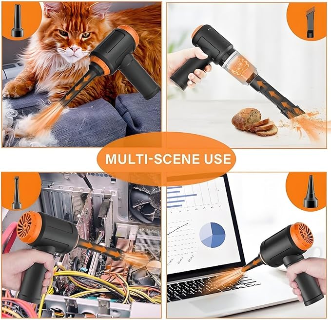 Meudeen Air Duster - Cordless Electric Air Duster