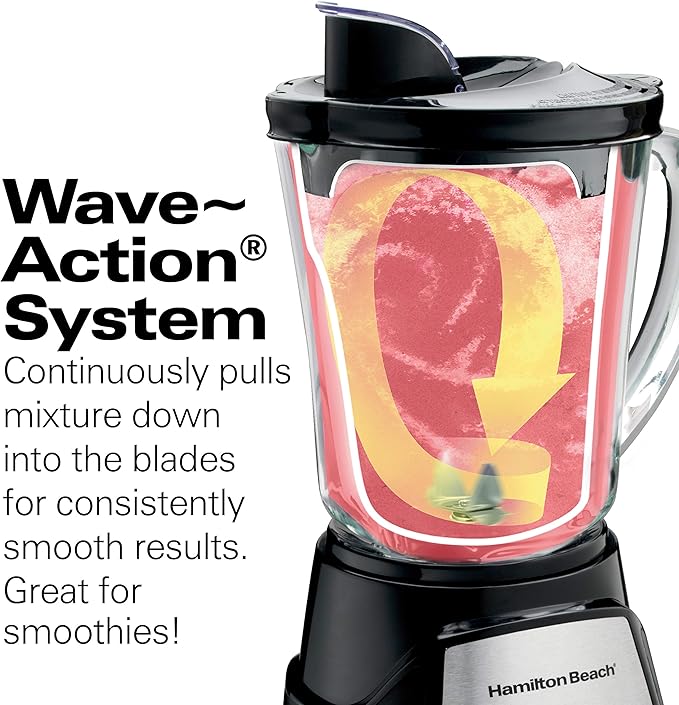 EUREKA Airspeed Ultra-Lightweight Compact Bagless Upright Vacuum Cleaner, Replacement Filter, Blue & Hamilton Beach 58148A Blender to Puree - Crush Ice - and Make Shakes and Smoothies