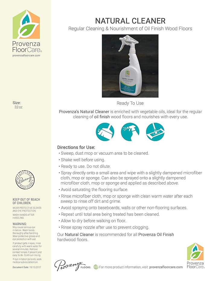 Universal Maintenance Oil Refresher for Oil Finish Wood Floors 32 oz
