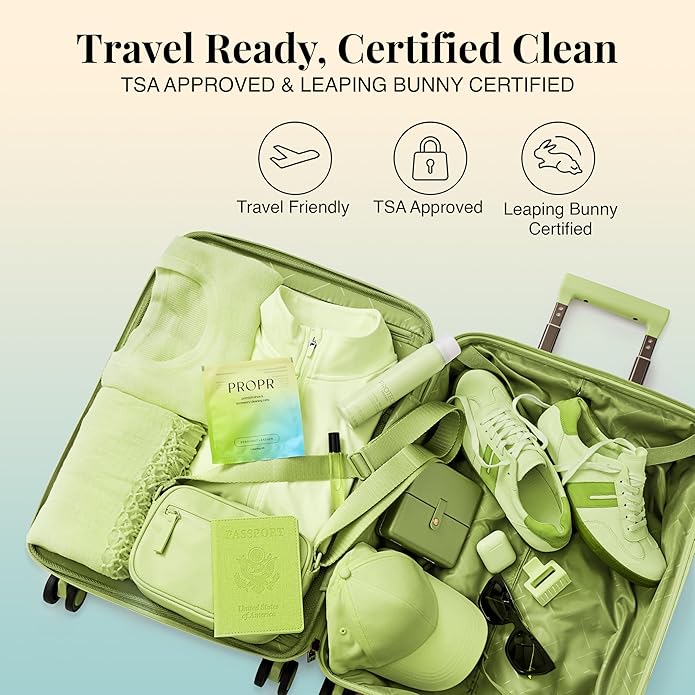 PROPR Premium Double Sided Shoe Cleaning Mitt – Individually Wrapped Travel Shoe Cleaner for Sneakers, Handbags & Leather