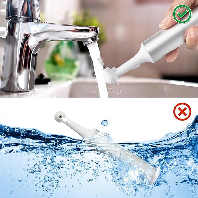 Electric Tooth Polisher for People Dental Calculus Plaque Remover for Animal,5 Replacement Heads,USB Rechargeable,Cleaning Tools