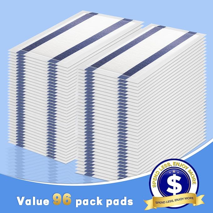 Mop Pad Refills Compatible with Swiffer WetJet, 96 Count