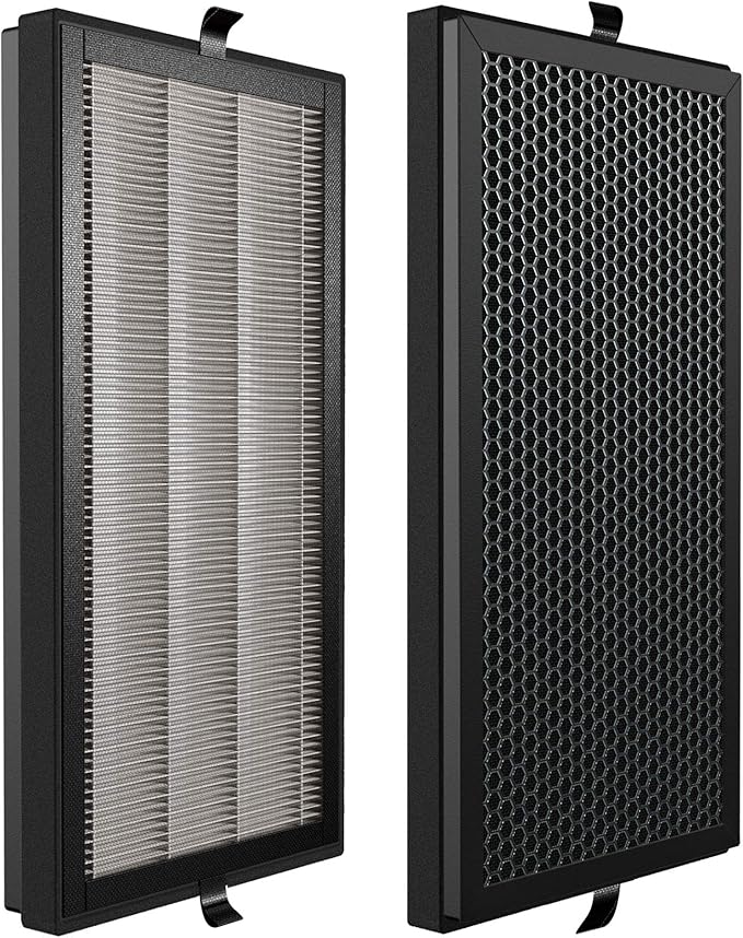 True HEPA Replacement Filter for VOCOlinc HomeKit Air Purifer VAP1 (1Pair)