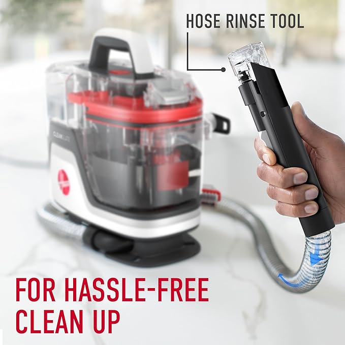 Hoover CleanSlate Plus Portable Carpet + Upholstery Spot Cleaner Machine, Powerful Suction with Versatile Tools, Pet Stain Remover, Car and Auto Detailer & CleanSlate Car Interior Cleaning Tool Kit