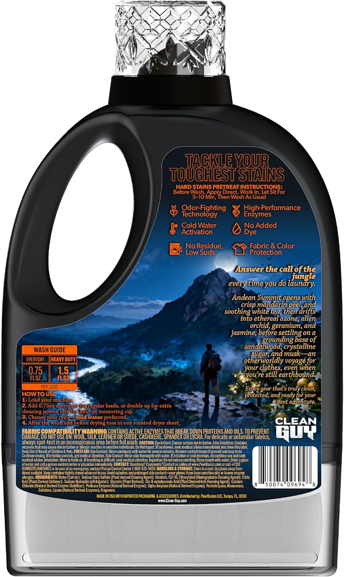 Laundry Detergent with Dryer Sheets | Citrus & Sandalwood Scent, Energizing Freshness, Deep Clean Technology, Soft & Fresh Clothes - Citrus & Sandalwood (100 Loads PLUS 100 Dryer Sheets)