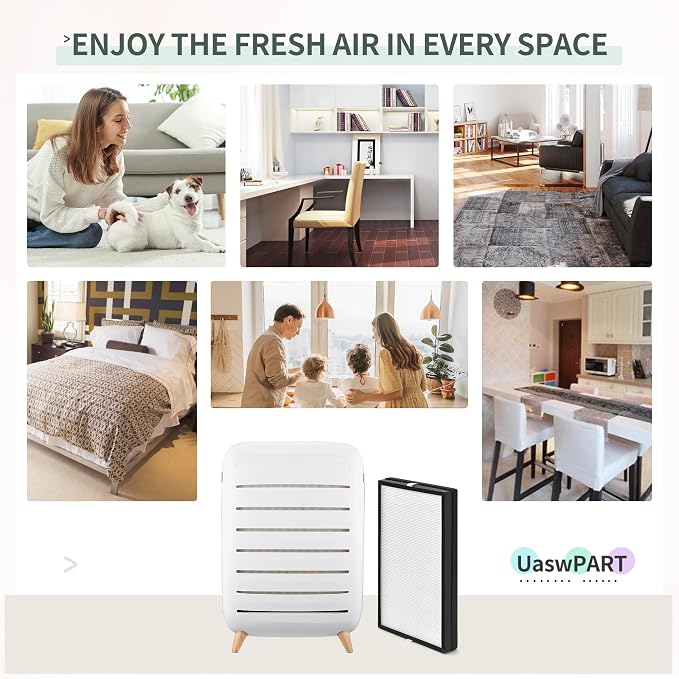 AP-C500 Air Filters Compatible with HoMedics Air Purifier Filter AP-C500 AP-C550 | True HEPA Activated Carbon Filter 3-in-1 | 2 Packs of Filters Replace Part # AP-C500FL