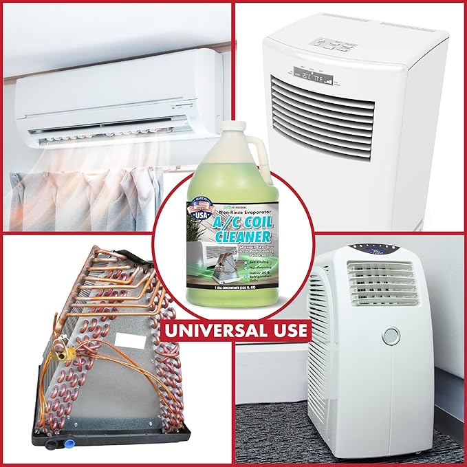 Nature's Freedom Indoor AC Coil Cleaner with Pump Sprayer - 1 Gallon