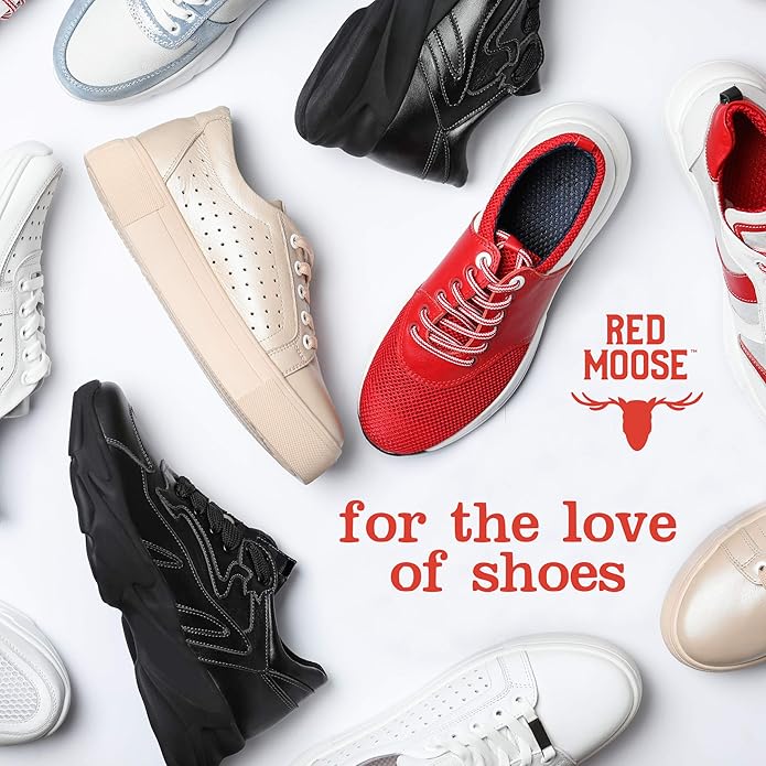 RED MOOSE Shoe & Sneaker Cleaner Kit – Leather, Suede, Nubuck, Canvas & White Shoes with Brush, Foam & Cloth, Made in USA
