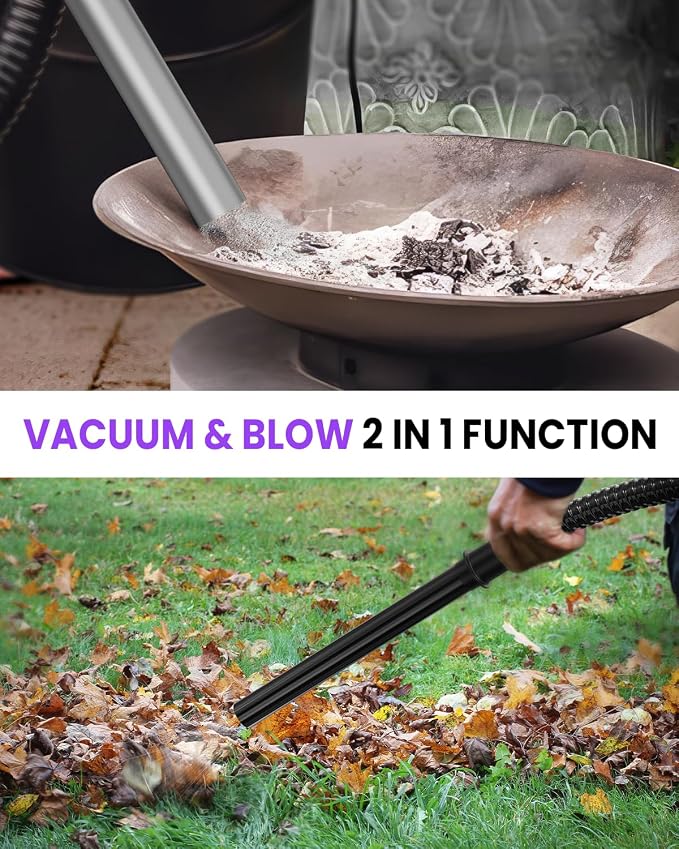 Limited Time Offer 4% Off: Ash Vacuum + One More Hepa Filter