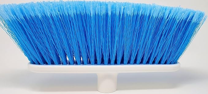 The Original Soft Sweep Magnetic Action Broom Assorted Colors with Natural Finish Wood Handles (12 Brooms)