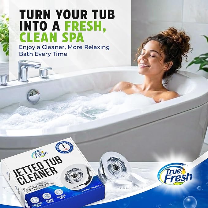 True Fresh Home Stain Gel & Jetted Tub cleaner tablets 12 pack
