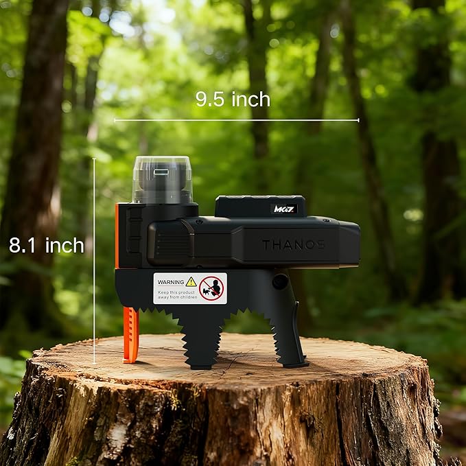 MK47 Automatic Rat & Mouse Trap, Battery Powered Fast Kill Squirrel and Rodent Trap with PIR Motion Sensor, Auto Reset Waterproof Reusable for Indoor Outdoor