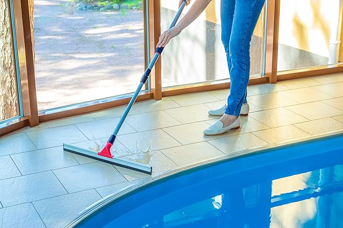 DSV Standard Shower Squeegee 10" and Floor Squeegee 24"