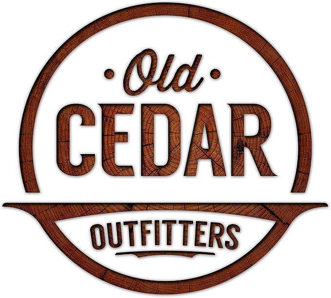 Old Cedar Outfitters Modular Wall Rack for Fishing Rod Storage, Holds up to 8 Fishing Rods