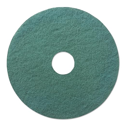 Boardwalk BWK4020BLU Standard Scrubbing Floor Pads, 20" Diameter, Blue (Case of 5)