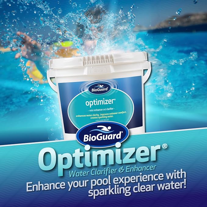 BioGuard Optimizer Pool Water Enhancer and Clarifier, 8 lb, Single Pack | Creates Soft and Sparkling Water, Improves Overall Water Quality