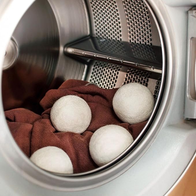 SuperBee Laundry Kit - Eco Laundry travel kit - Chemical Free Sensitive Skin Laundry - Laundry alternative 300 loads - 3 Wool Dryer Balls - Natural Fabric Softener - Cotton mesh laundry bags set