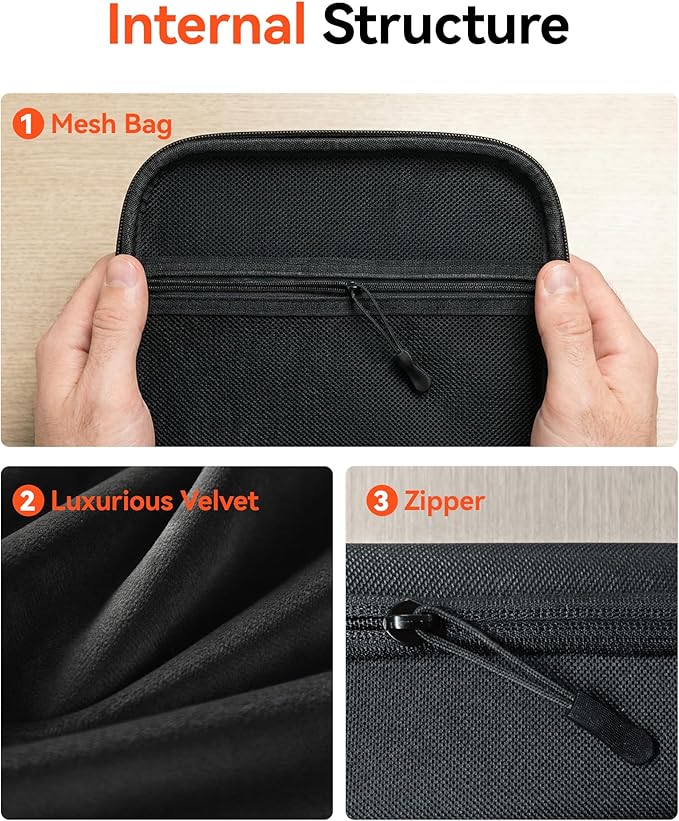 WOLFBOX MF70 Compressed Air Duster and Hard Carrying Case