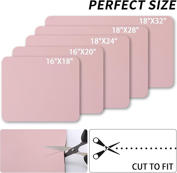 HotLive Dish Drying Mat for Kitchen Counter, Heat Resistant Drainer Mats with Non-slip Rubber Backed, Hide Stain Kitchen Super Absorbent Draining Mat, Easy to Clean Dish Rack Pad, Pink 16"x18"