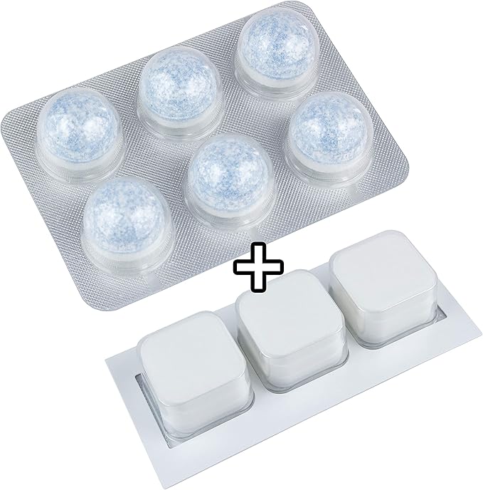 Descaling Tablets and Cleaning Tablets for Jura-Capresso Automatic Coffee and Espresso machines Combi pack