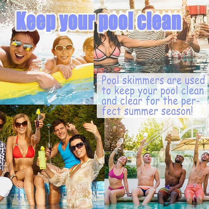 Above Ground Pool Skimmer,Thru-Wall Skimmer,Above Ground Pool Skimmer(With Accessories)Opening Width 6 Inches,Compatible With All Standard Pool Wall Openings,Replace SP1091LX Above Ground Pool Skimmer