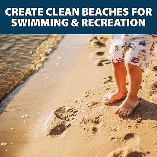 Airmax MuckAway, Natural Pond Muck Remover, Cleans & Clears Away Muck & Sludge, Easy to Use Bacteria & Enzyme Tablets, Safe for The Environment, Treats up to 1 Acre, 3 Month Supply, 36lbs