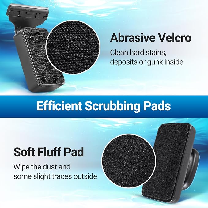 Yaubay Aquarium Filter with Magnet Glass Cleaner