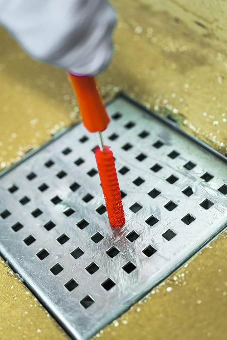 Vikan 53604 Tube Brush,.6",PP/PBT,Red