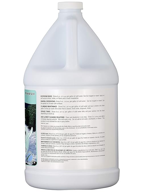 Bio-Break Multi-Purpose Odor Eliminator with Bacteria Strains and Enzymes by Nilodor, 1 gallon (128SBN BBZYM)