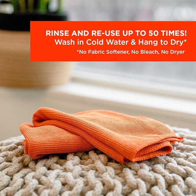 WHOOSH! Screen Cleaner Spray & Microfiber Cloths Bundle | 16.9 fl oz + 3 Microfiber Cloths (14x14)