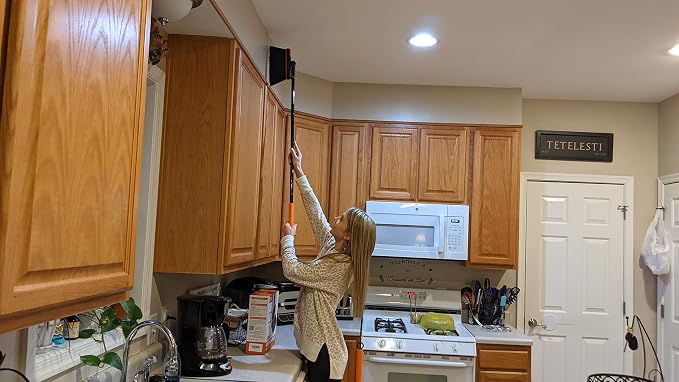 JEHONN Broom and Dustpan for Home, Kitchen