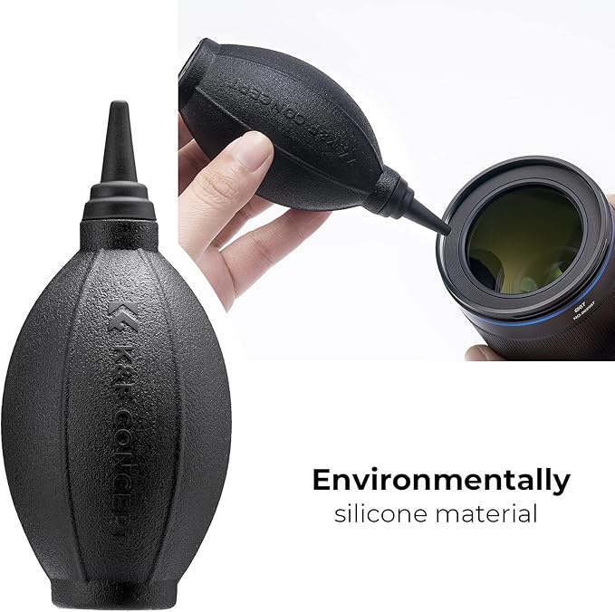 K&F Concept Lens Air Blower, Lens Cleaning Pen with Soft Brush, Double-Sided Carbon Head, Dust Blower for Camera Lens, Optical Lens, Glasses, Cosmos/Valve Index /PS4 PS5 VR Headset