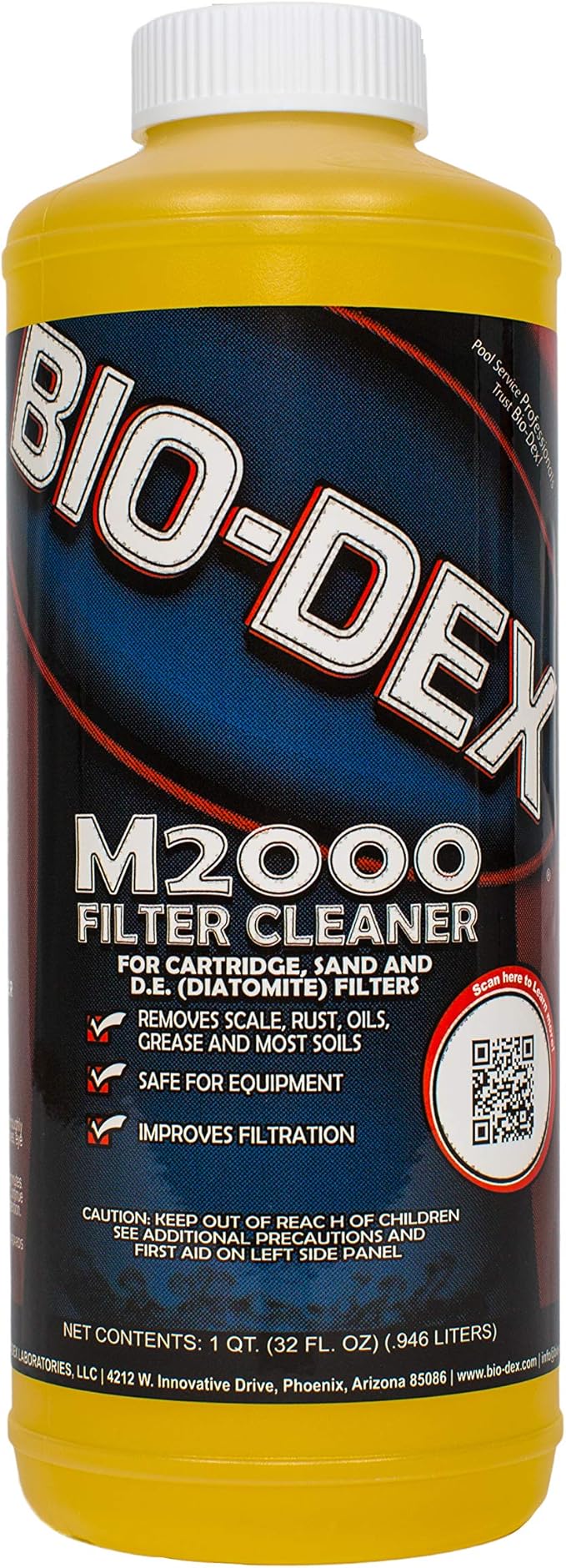 Bio-Dex 1 QT Filter Cleaner FCO32