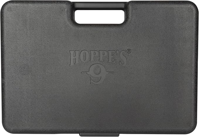 Hoppe's Deluxe Gun Cleaning Kit - 62 Piece Universal Cleaning Kit for Pistols, Rifles, & Shotguns, Includes Oil, Brushes, Rods and More