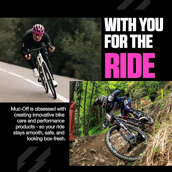 Muc-Off Nano Tech Bike Cleaner 1L | Biodegradable Formula, Safe on Carbon Fibre and All Surfaces | Breaks Down Dirt on a Molecular Level