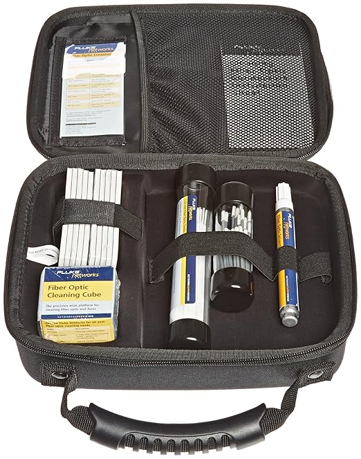 Fluke Networks NFC-KIT-CASE Fiber Optic Cleaning Kit with Case