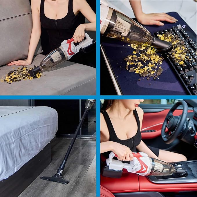 Cordless Vacuum Cleaner for Makita Battery,Wireless Handheld Power Vacuum Cleaner for Home, Boat, Workshop, Pet Hair, Furniture Cleaning(Tool Only No Battery)